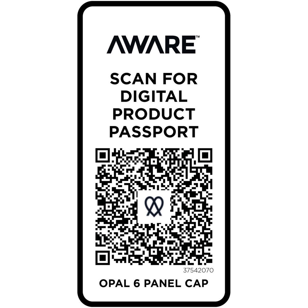 Opal 6 Segmenten Aware™ recycelte Kappe Oatmeal
