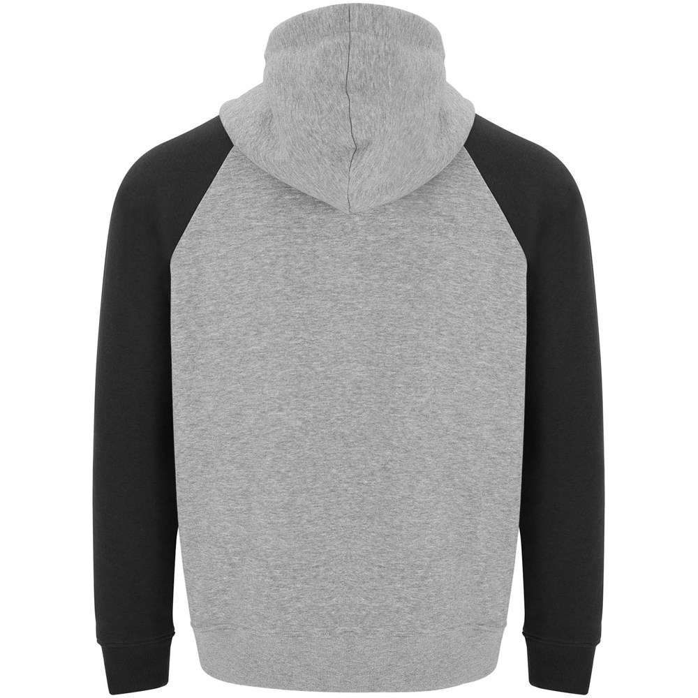 Sweat à capuche Badet bicolore pour enfant Gris, Noir