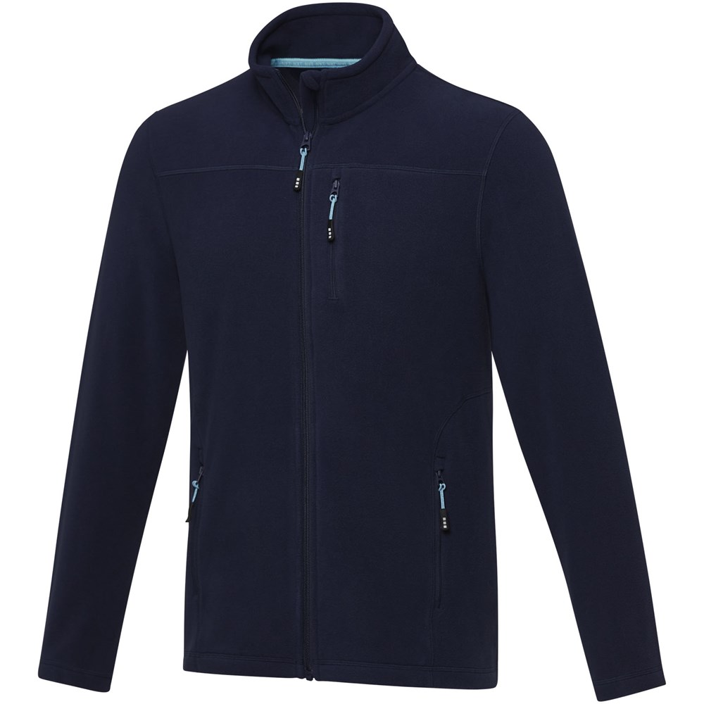 Amber GRS recycelte Fleecejacke für Herren navy