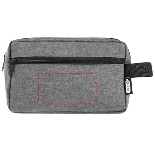 Ross GRS RPET Kulturbeutel, 1,5 l heather grau