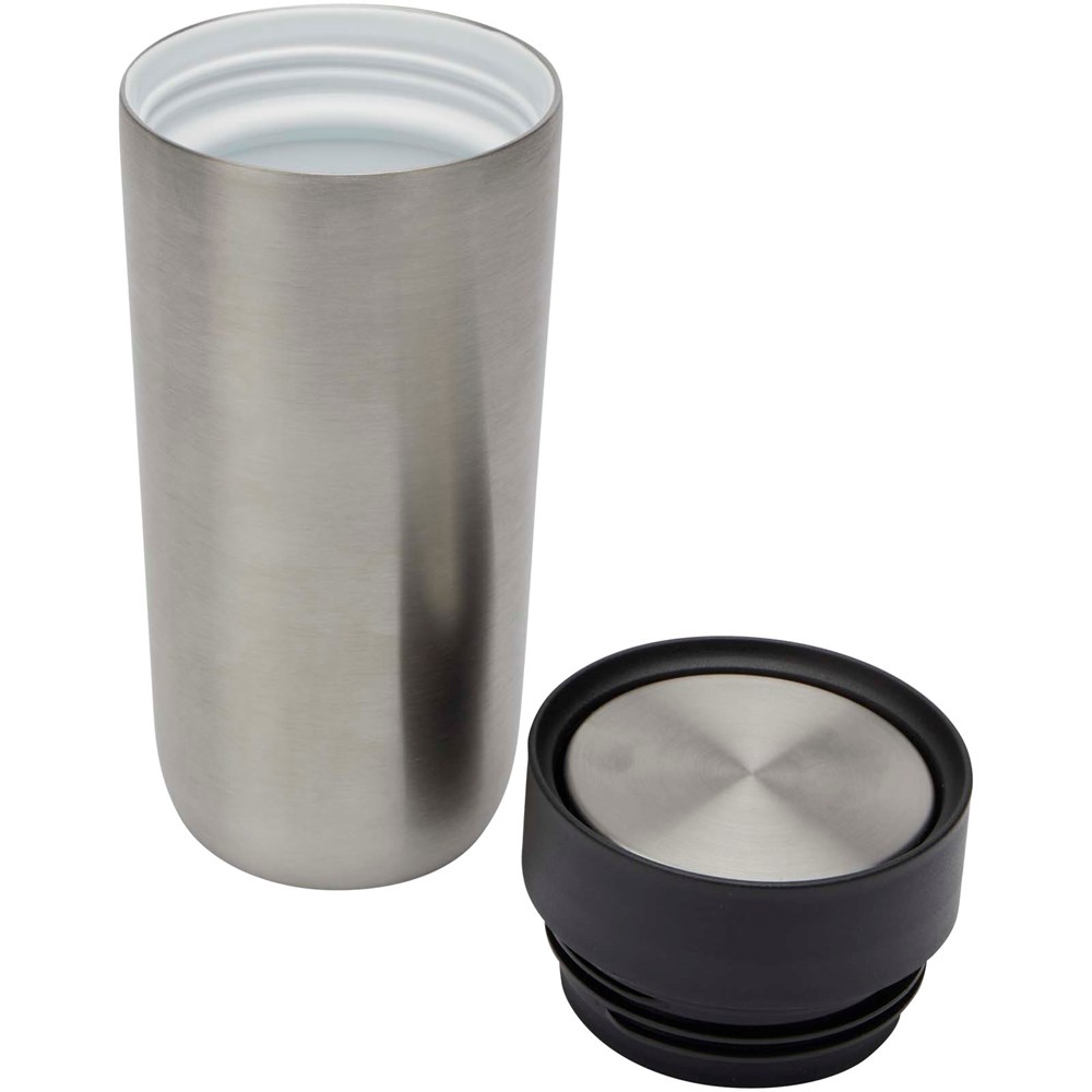 Gobelet Camden de 350 ml en acier inoxydable certifié RCS Argent