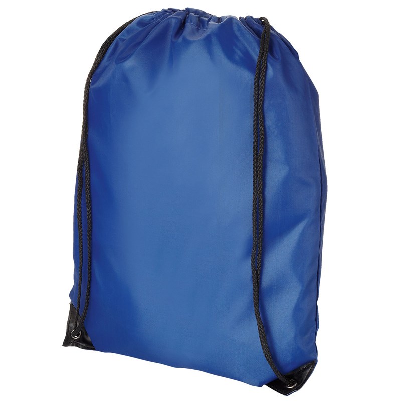 Praktischer Rucksack für Sport oder Shopping. Ideal als Werbeartikel mit Ihrem Logo. royalblau