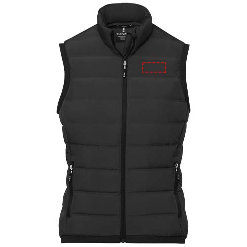 Caltha Daunen Bodywarmer für Damen Schwarz