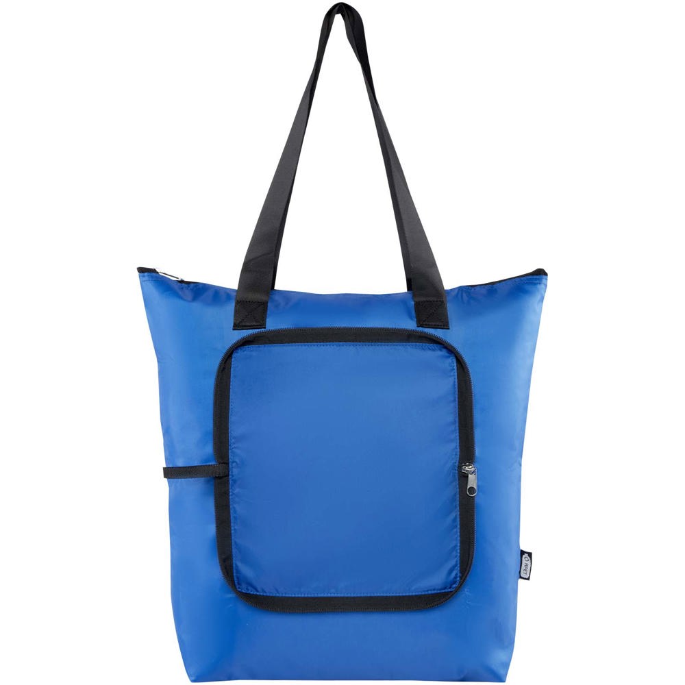 EcoFold faltbare RPET Kühltasche 15 L royalblau