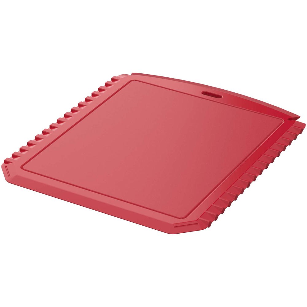 Grattoir à glace Thrym rectangulaire et en plastique recyclé Rouge