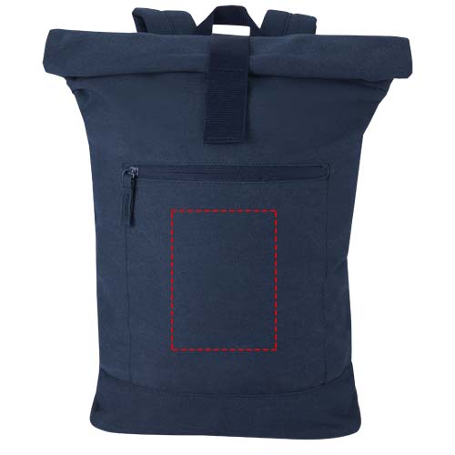 Sac à dos à fermeture enroulable Recanvas recyclé et certifié GRS de 14