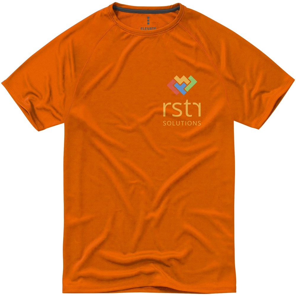 T-shirt cool fit manches courtes homme Niagara Orange