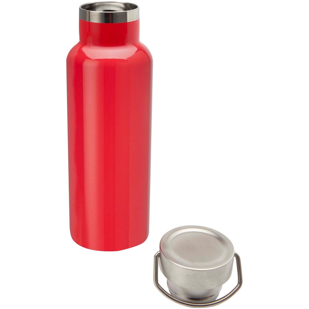 Bouteille d’eau Thor de 500 ml en acier inoxydable certifié RCS Rouge