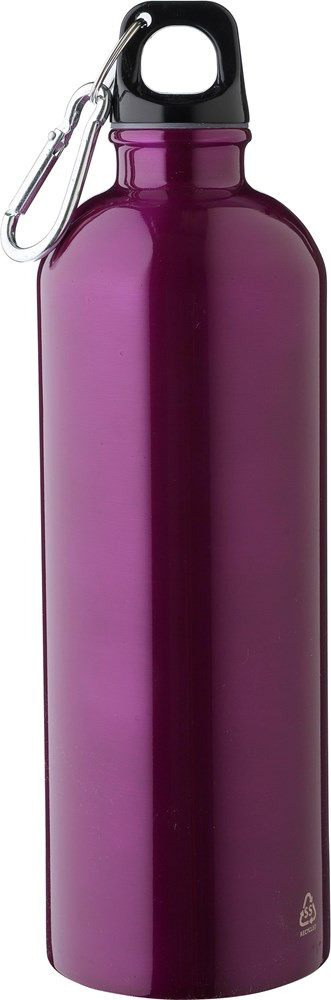 Recycelte einwandige Edelstahlflasche (750 ml) Emeric