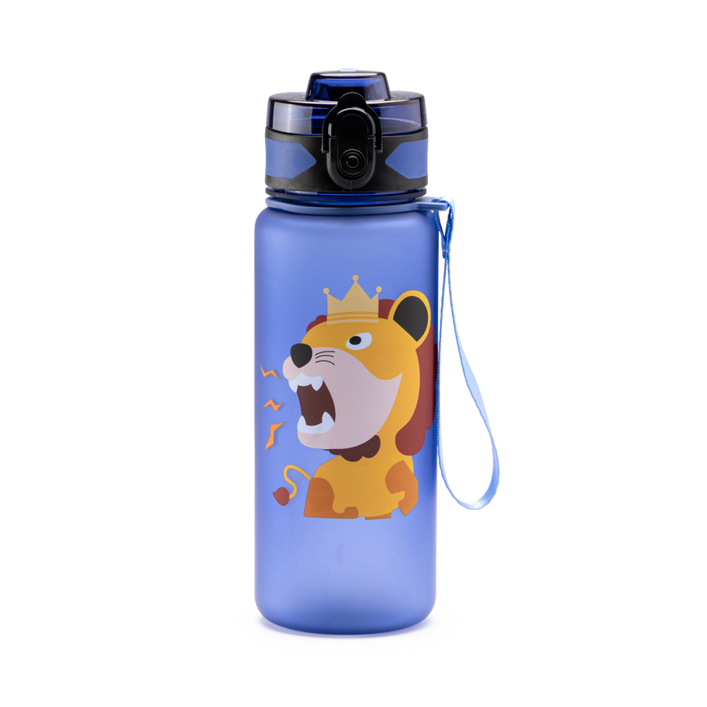 Trinkflasche Wildlife blau