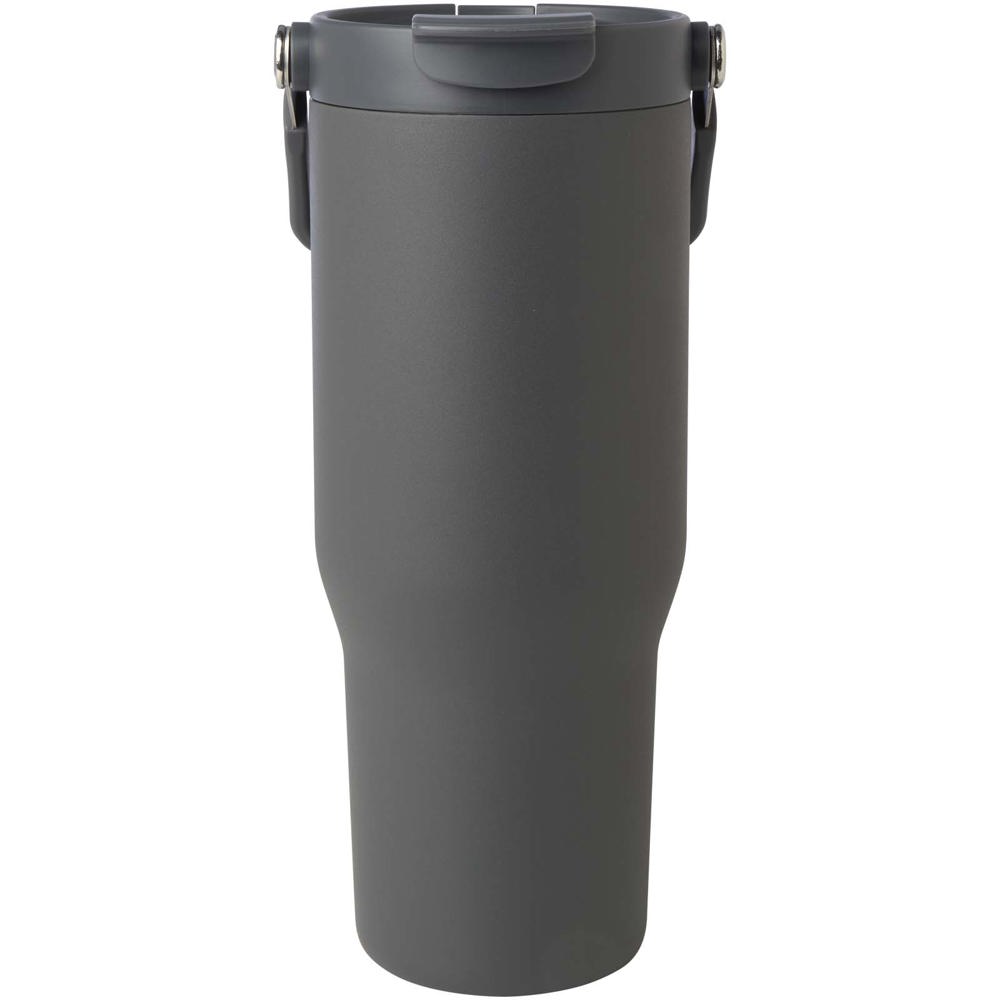 Bronx 900 ml RCS-zertifizierter Kupfer-Vakuum Isolierbecher aus Edelstahl mit Doppelfunktionsdeckel grau
