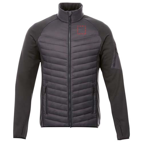 Banff Hybrid wattierte Jacke für Herren storm grey