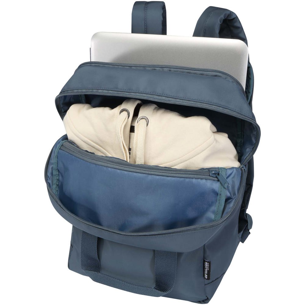 Sac à dos de voyage pour ordinateur portable Trip 14” Aware™ de 9 L en matériaux recyclés Hale Blue