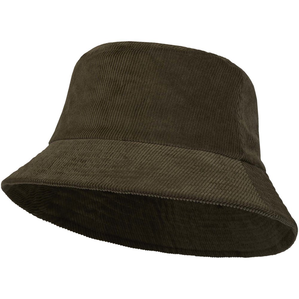 Howson Sonnenhut aus recyceltem Cord waldgrün