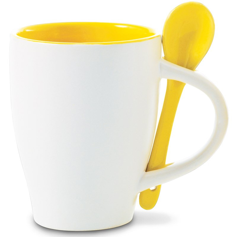 Tasse mit Löffel