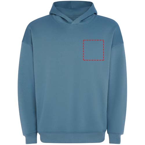 Otto Oversize Hoodie Unisex sturmblau