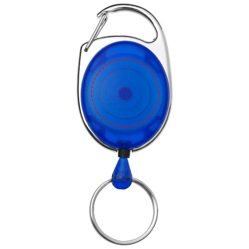 Porte-clés à boucle extensible Gerlos Bleu