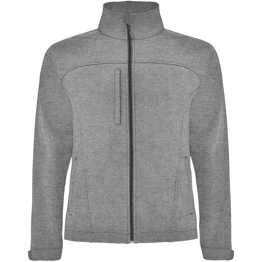 Rudolph Softshelljacke Unisex heather schwarz