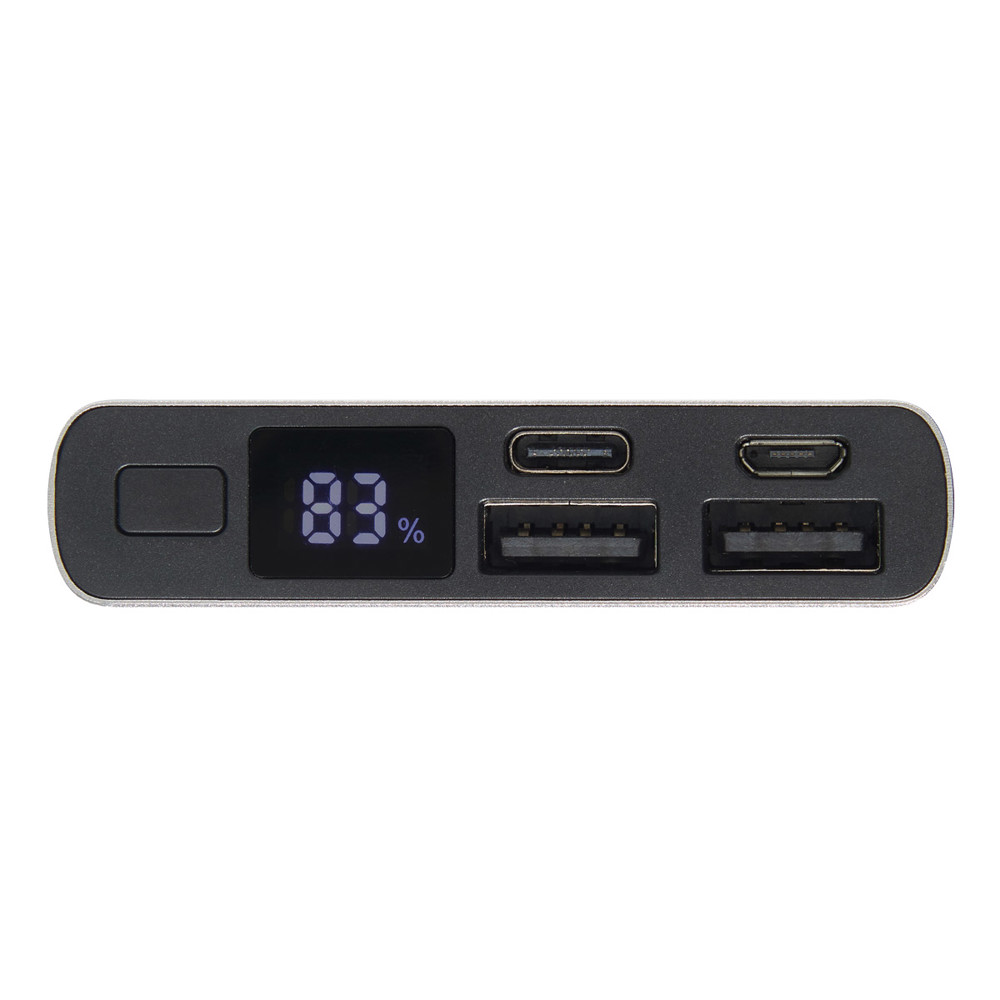 Batterie externe 10’000 mAh Power argent