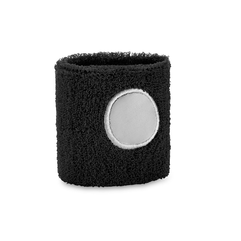 KOV Elastische Polyester-Manschette schwarz