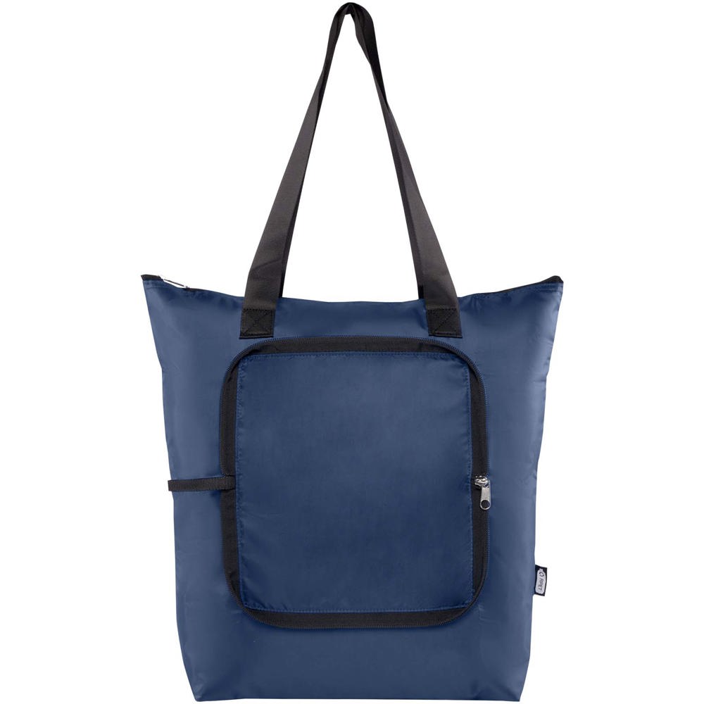 EcoFold faltbare RPET Kühltasche 15 L navy