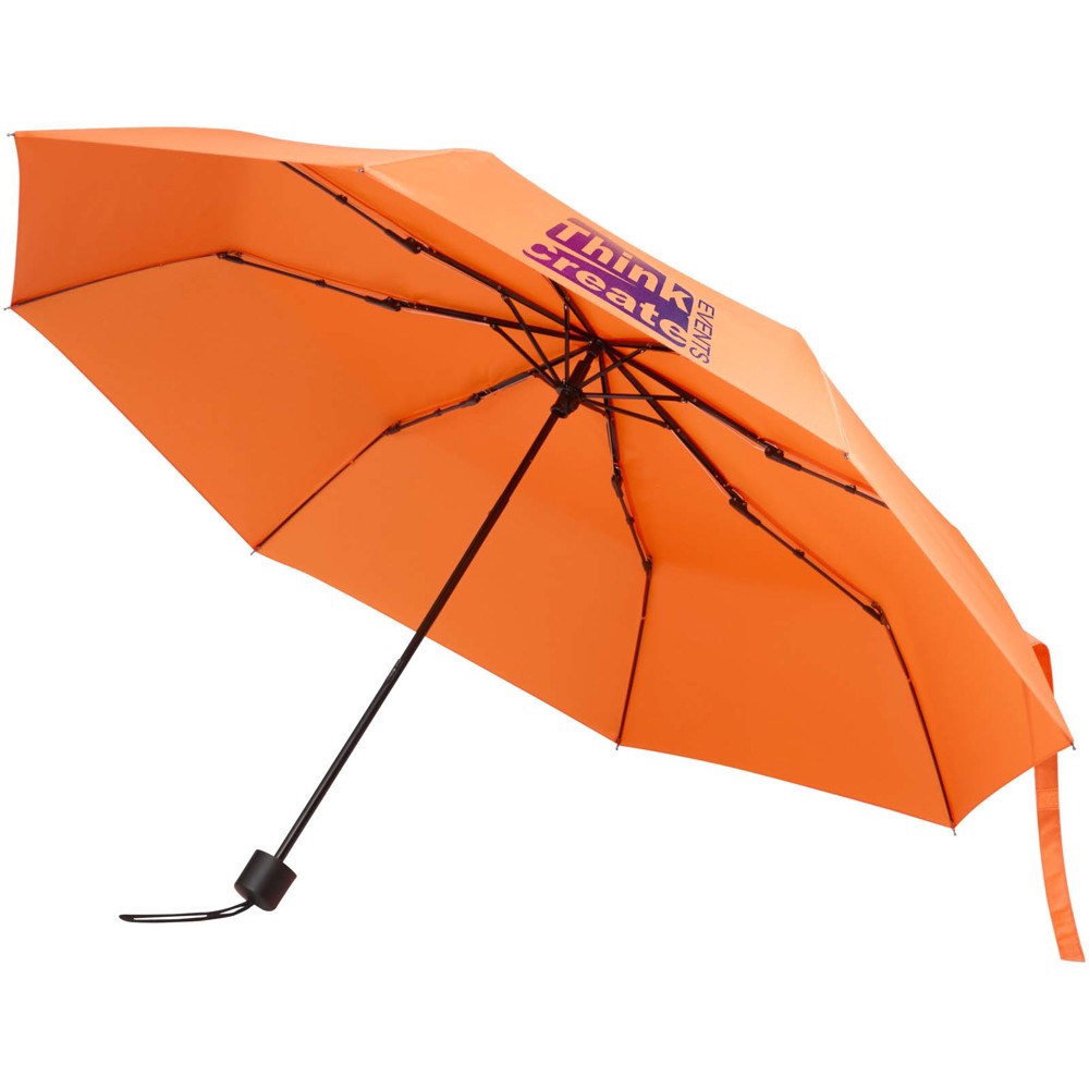 Parapluie manuel pliable Aaron 23 pouces orange