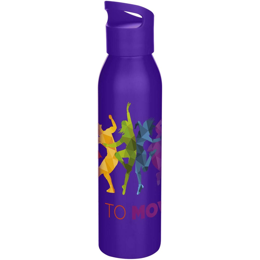 Sky 650 ml RCS-zertifizierte, einwandige Trinkflasche aus recyceltem Edelstahl mittelviolett