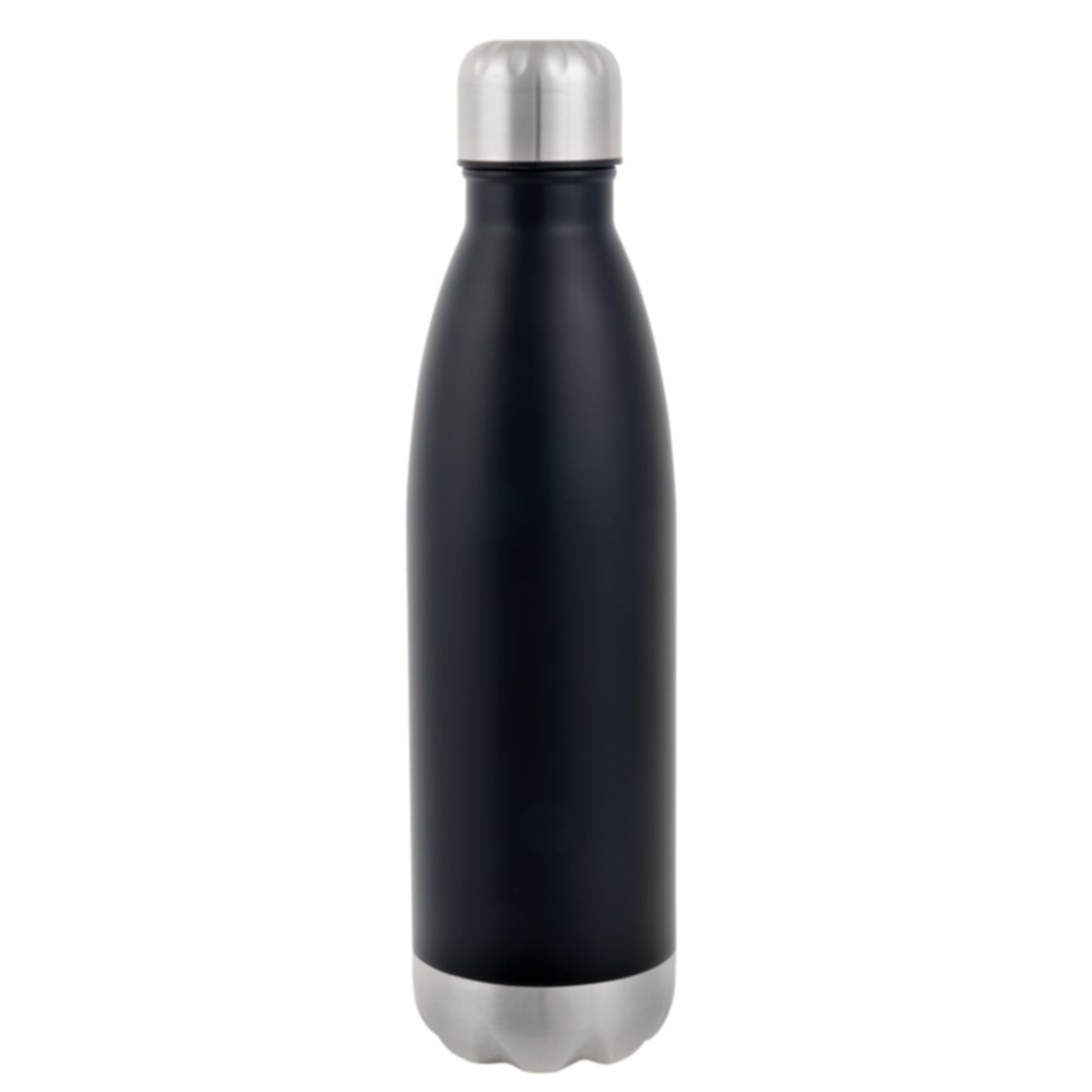 Isolierflasche Wallis schwarz