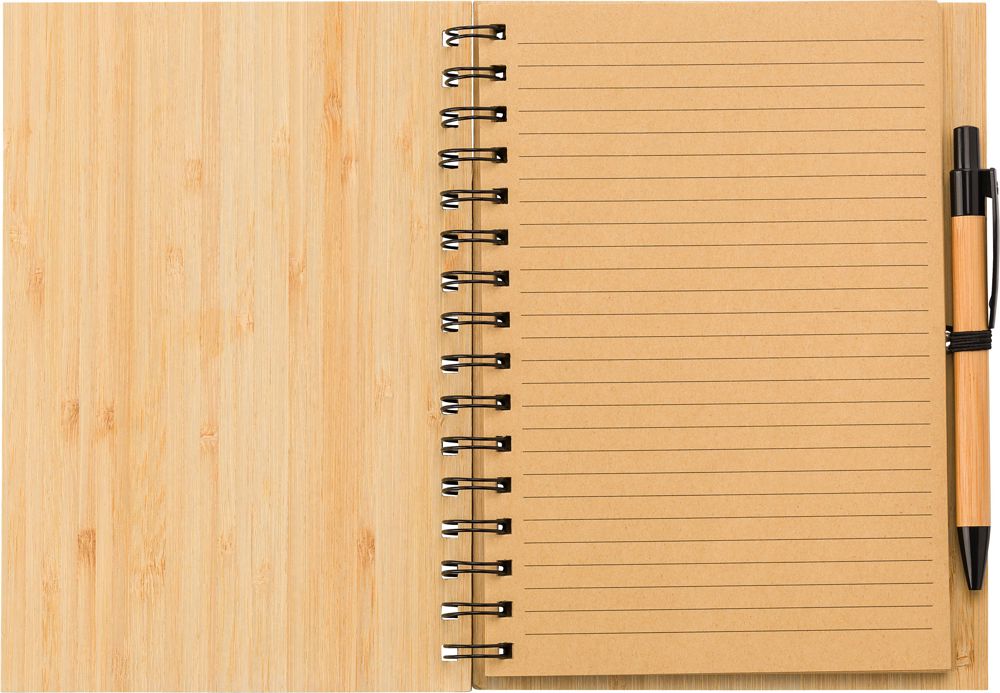 Notizbuch aus Bambus Carmen
