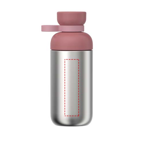 Gourde Mepal Vita de 500 ml en acier inoxydable recyclé Rose