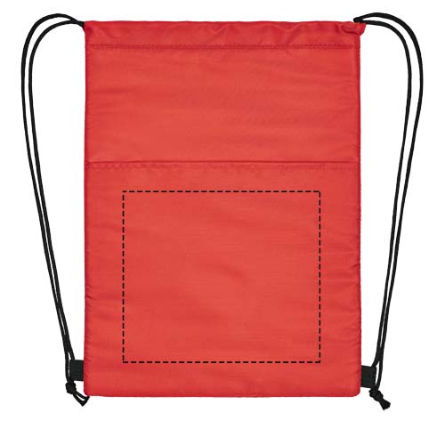 Oriole Kühltasche mit Kordelzug 5L rot