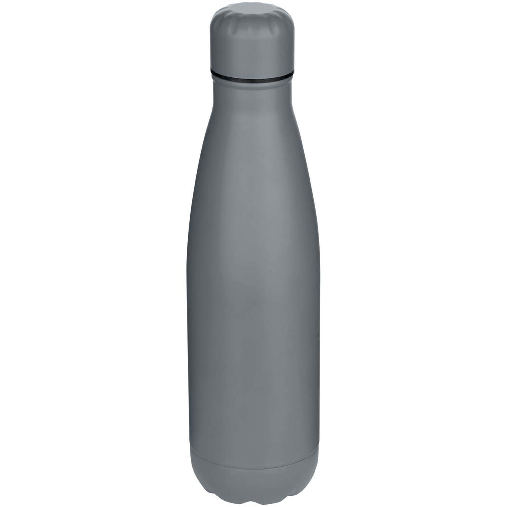 Bouteille d’eau Cove de 750 ml en acier inoxydable recyclé certifié RCS à simple paroi Gris Mat