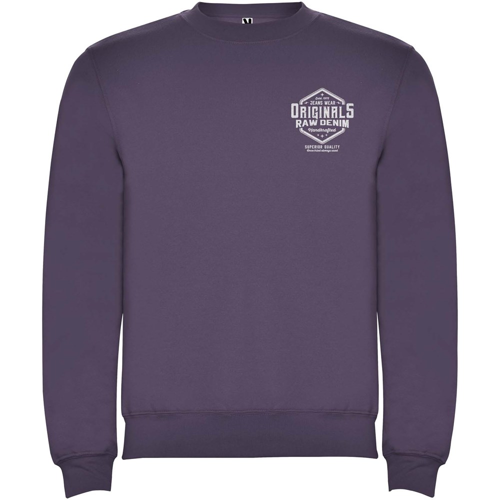 Clasica Sweatshirt mit Rundhalsausschnitt Unisex Lilac2