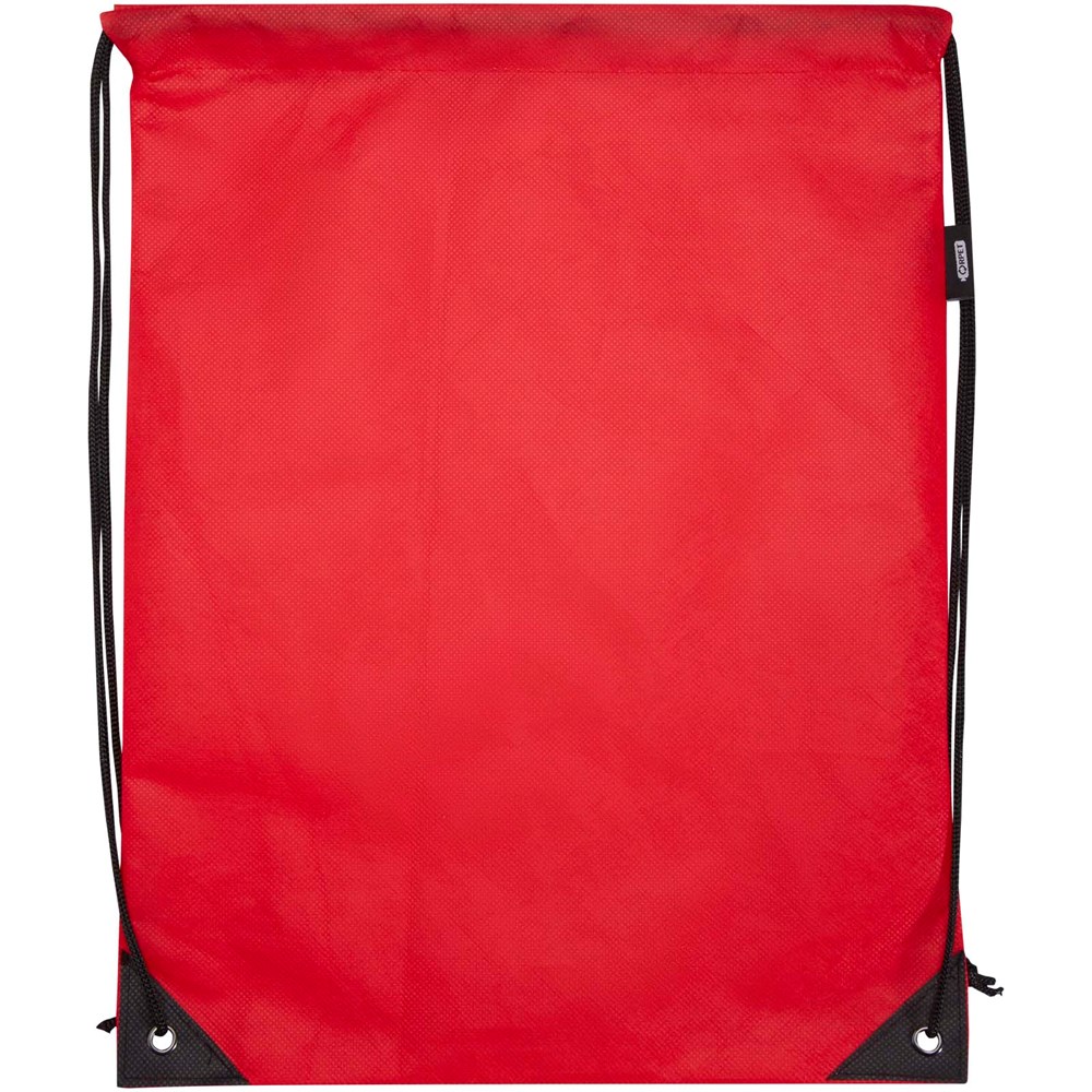 Evergreen Sportbeutel aus recyceltem GRS Non Woven 5 L rot