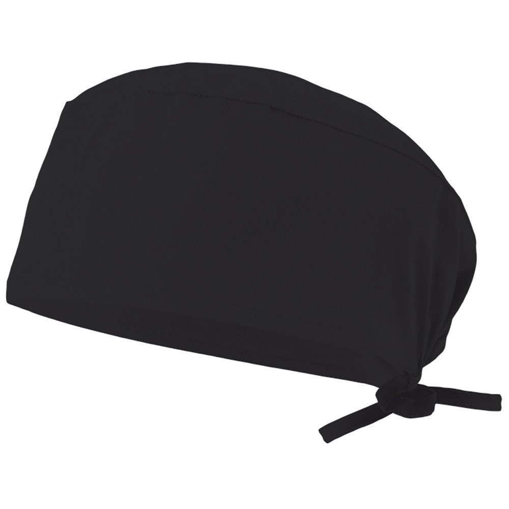 VL ENLIL Gesundheitsbonnet (190g/m²), in Baumwolle (35%) und Polyester (65%) schwarz