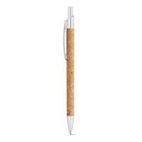 NATURA Stylo en liège et aluminium avec clip