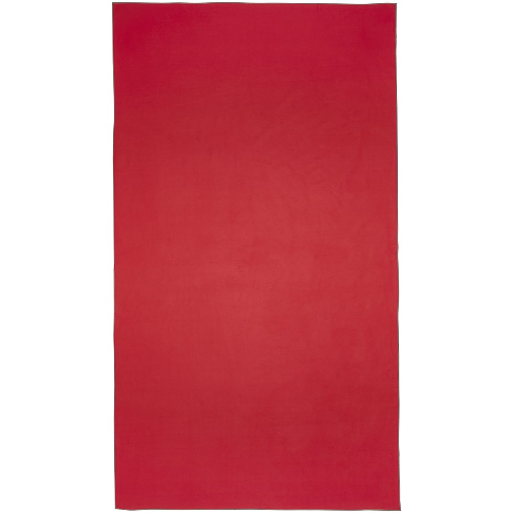 Pieter ultraleichtes und schnell trocknendes GRS Handtuch 100 × 180 cm rot