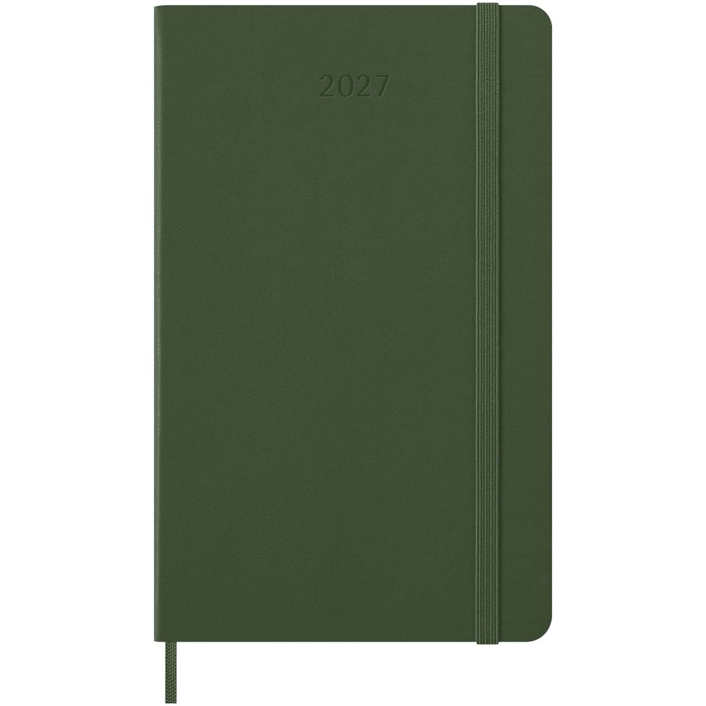 Moleskine Hardcover 12 Monate Wochenkalender L myrtengrün