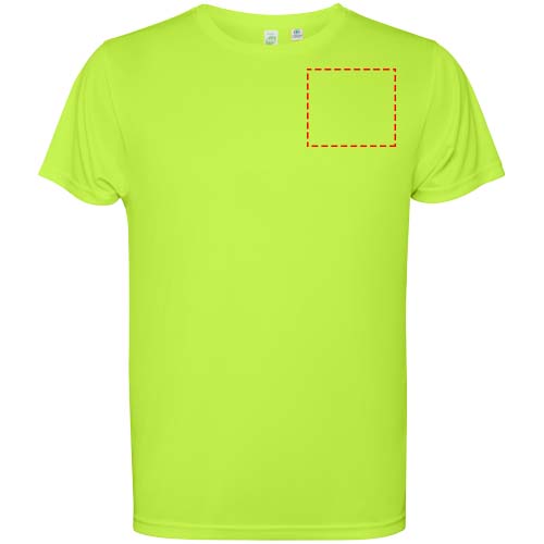 T-shirt Estoril à manches courtes pour enfant Fluor Green
