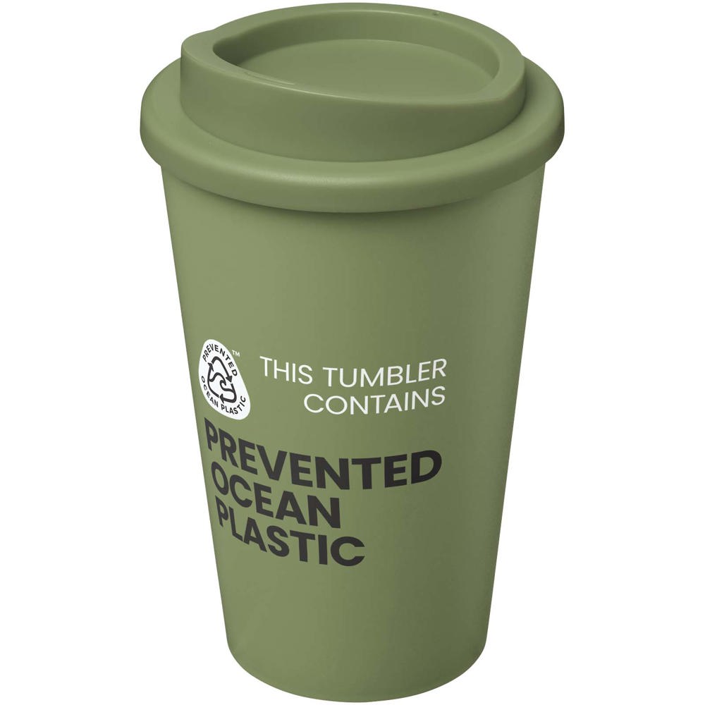 Gobelet avec isolation Americano® POP de 350 ml Vert bruyère