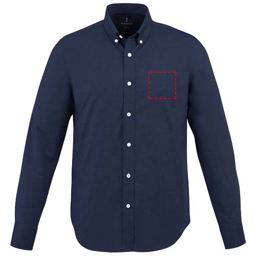 Chemise oxford manches longues homme Manitoba Marine