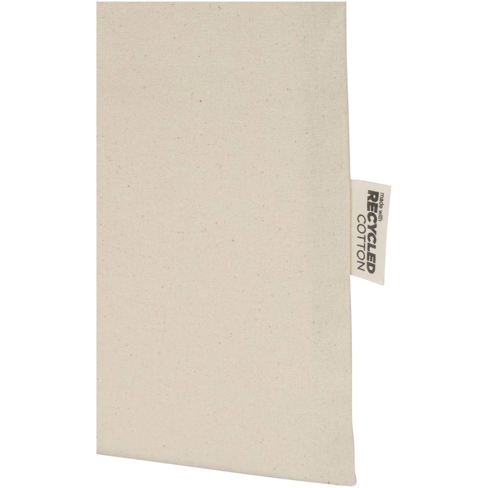 Sac shopping Peru Blend en coton recyclé GRS 180 g/m2 7 L Naturel