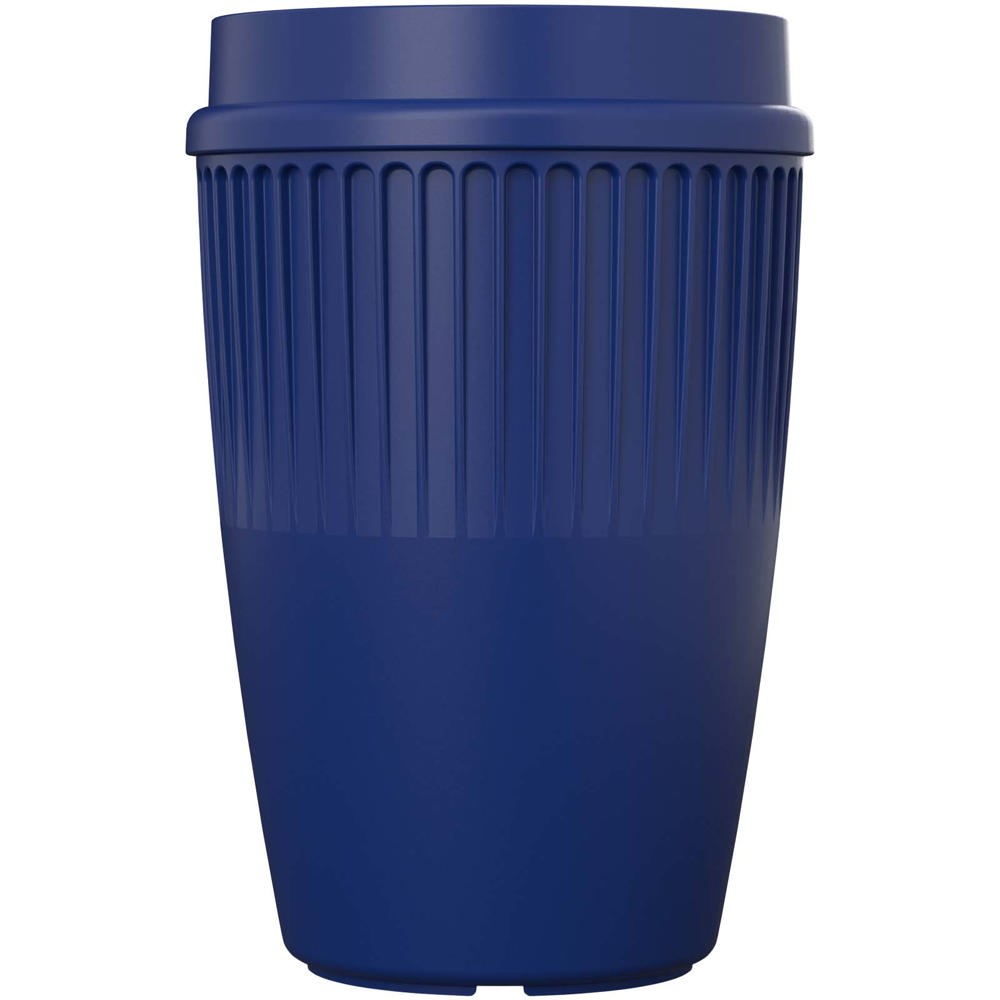 Gobelet Cirrus de 350 ml avec couvercle 360° Bleu