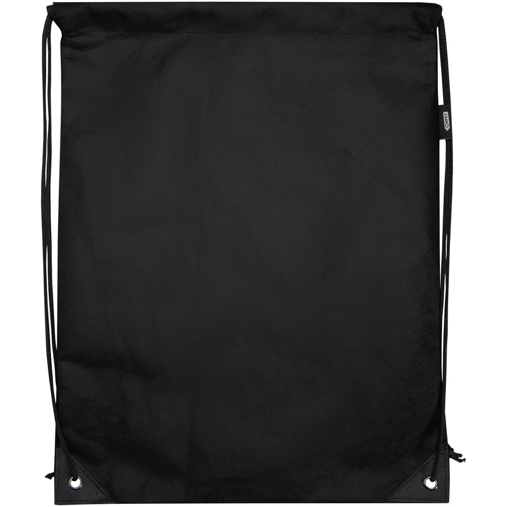 Evergreen Sportbeutel aus recyceltem GRS Non Woven 5 L schwarz