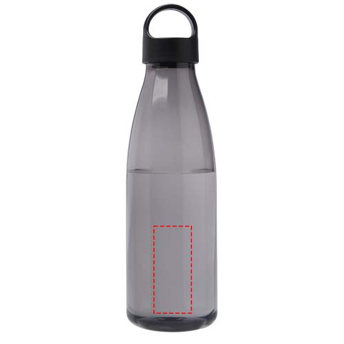 Bergen Trinkflasche aus recyceltem Kunststoff 800 ml schwarz