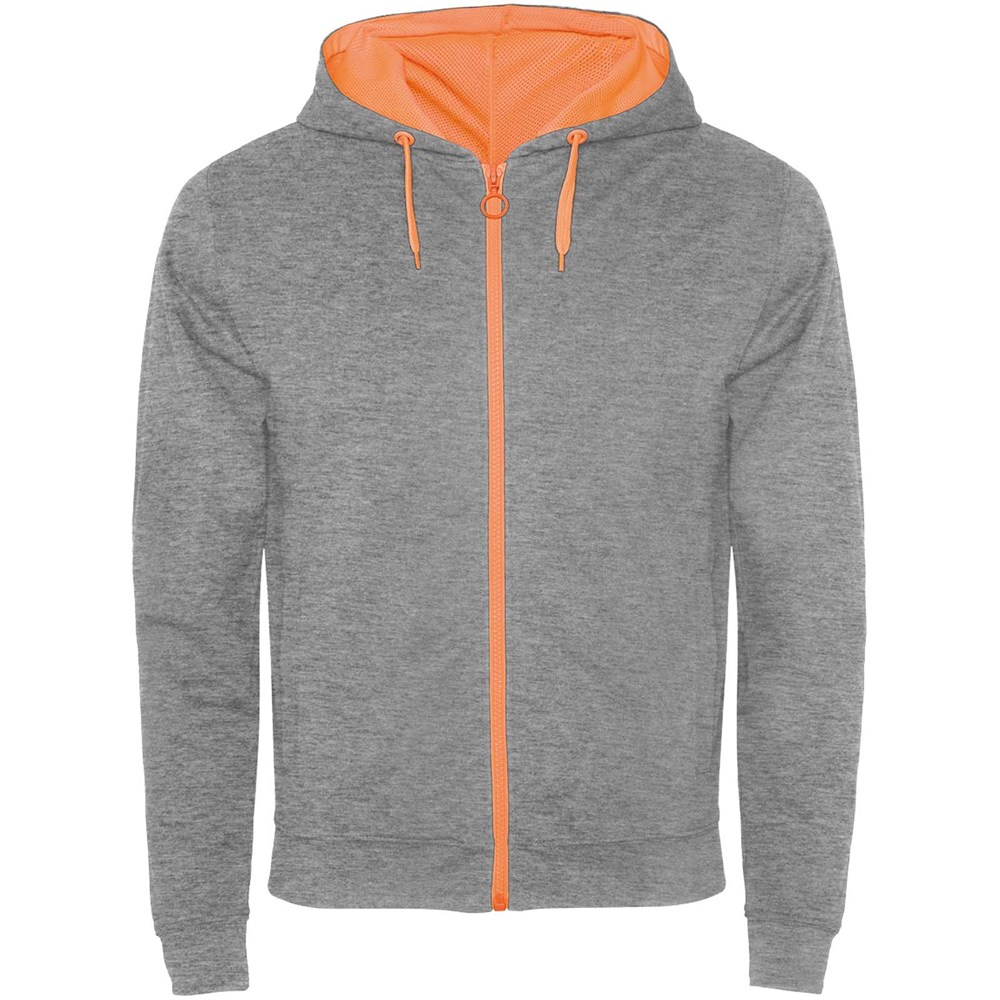 Fuji Kaputzensweatjacke Unisex heather grau