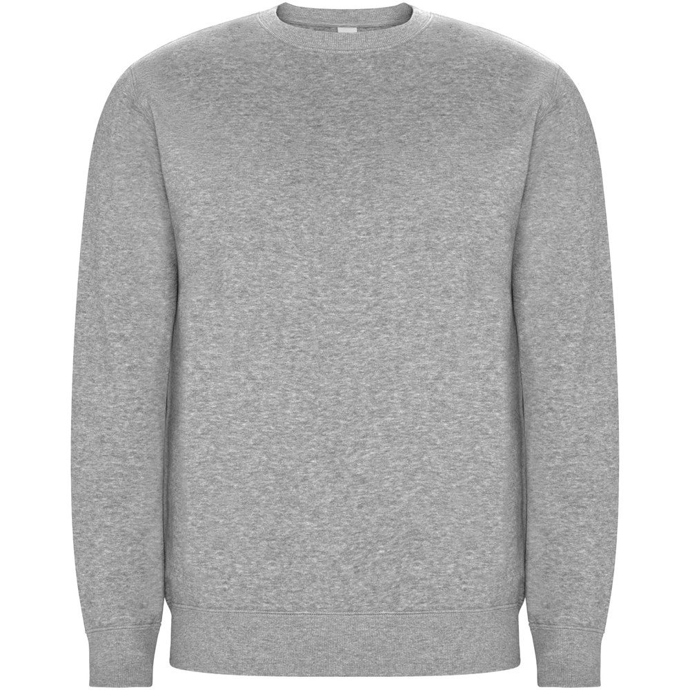 Batian Sweatshirt mit Rundhalsausschnitt aus Bio-Baumwolle Unisex Marl Grey