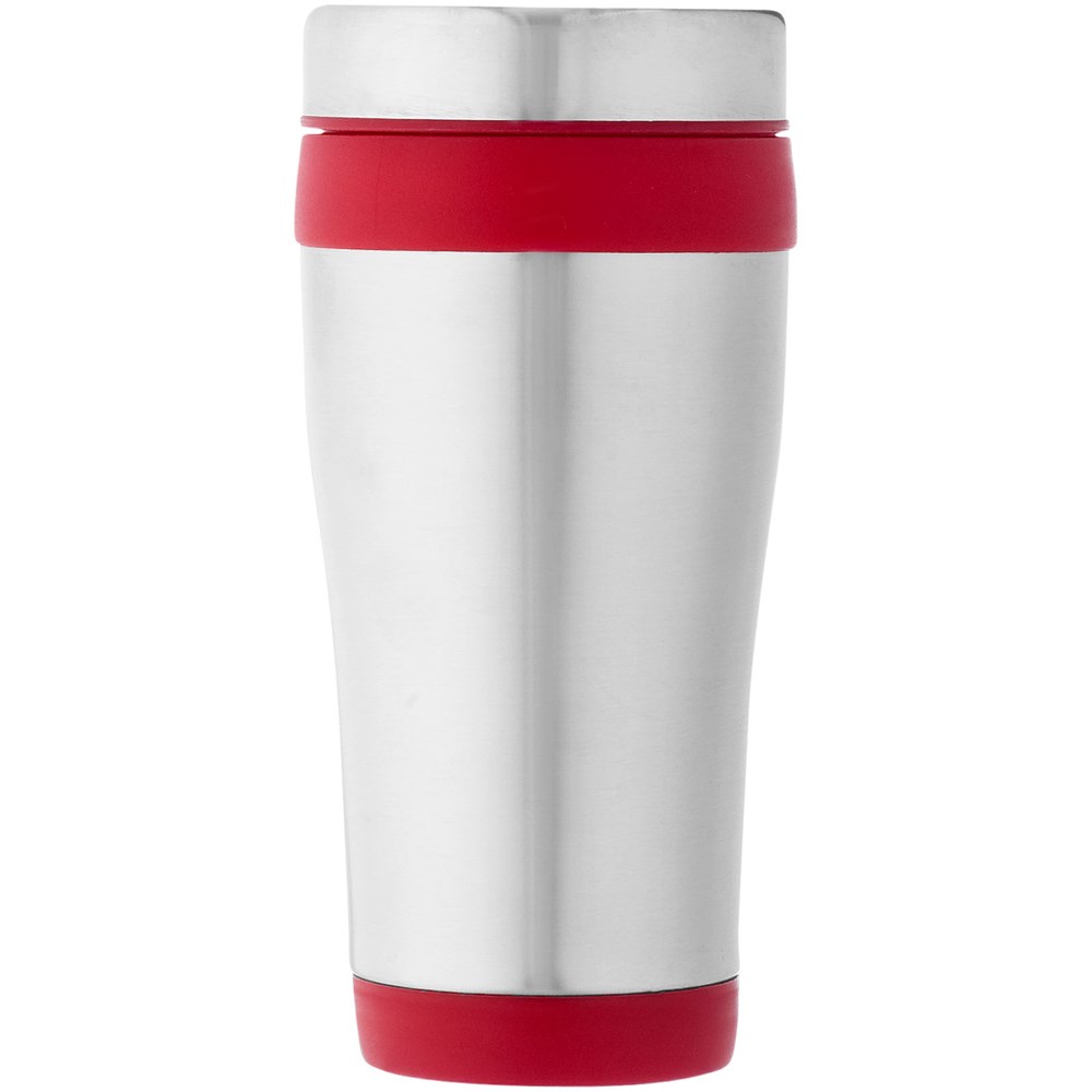 Elwood 410 ml RCS-zertifizierter Isolierbecher aus recyceltem Edelstahl rot