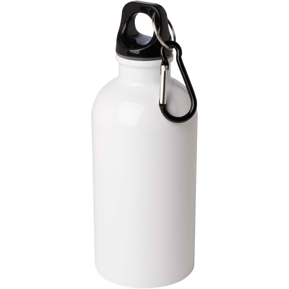 Trinkflasche 400 ml 360 Grad weiss