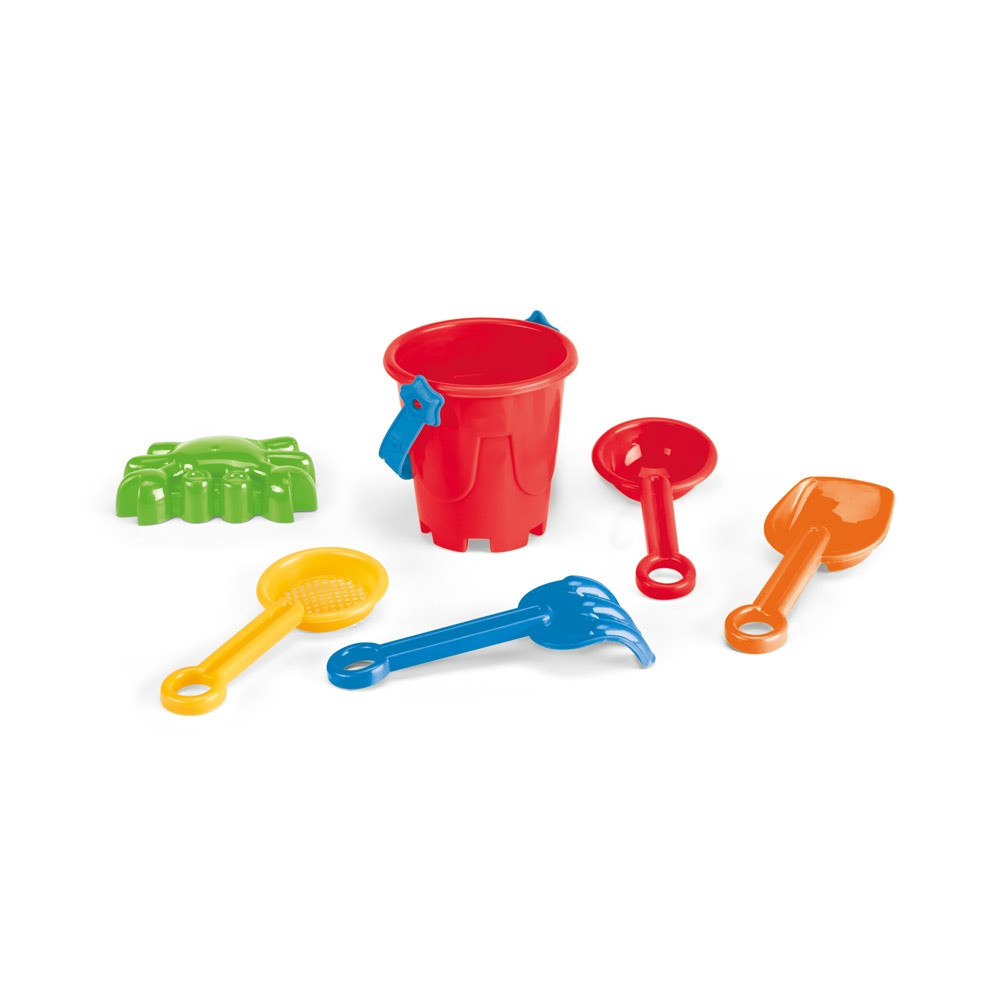 VALLARTA. StrandEimer aus PP mit 5 Zubehörteilen